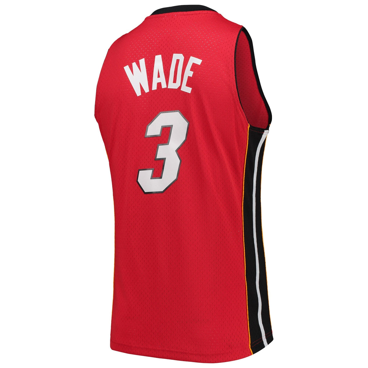 Men's Miami Heat Dwyane Wade Mitchell & Ness Red 2005-06 Hardwood Classics Swingman Jersey