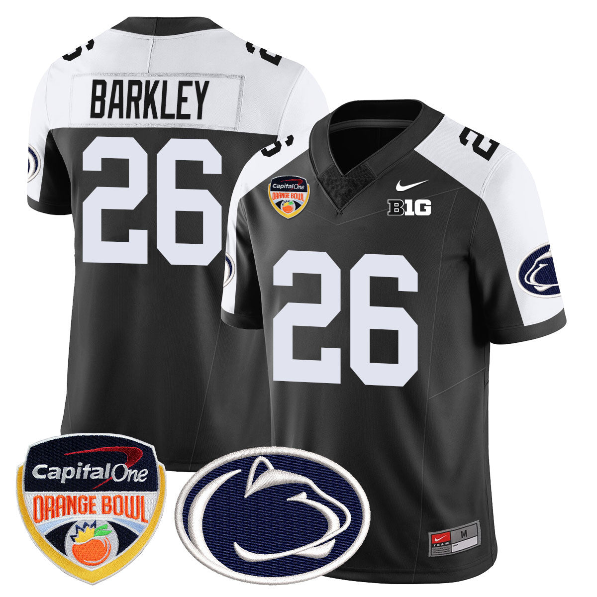 Men's Penn State Nittany Lions 2024 Orange Bowl Jersey - All Stitched