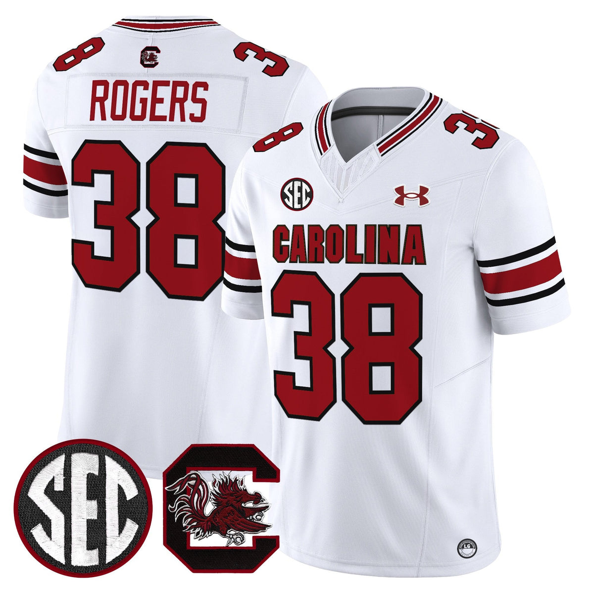 Men's South Carolina Gamecocks 2025 Vapor Limited Jersey - All Stitched