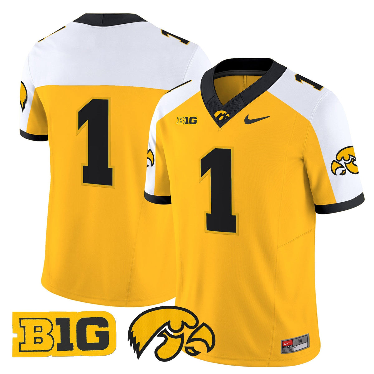 Men's Iowa Hawkeyes 2025 Vapor Limited Jersey - All Stitched