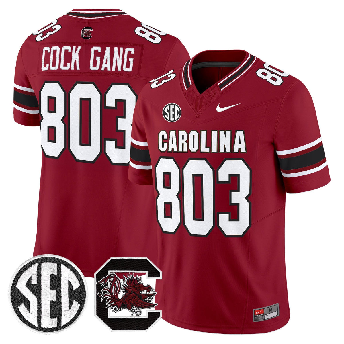 Men's South Carolina Gamecocks 'Rebrand 2026' Vapor Limited Jersey - All Stitched