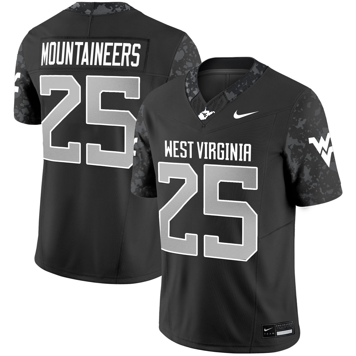 Women's West Virginia Mountaineers 2025 Vapor Limited Jersey - All Stitched