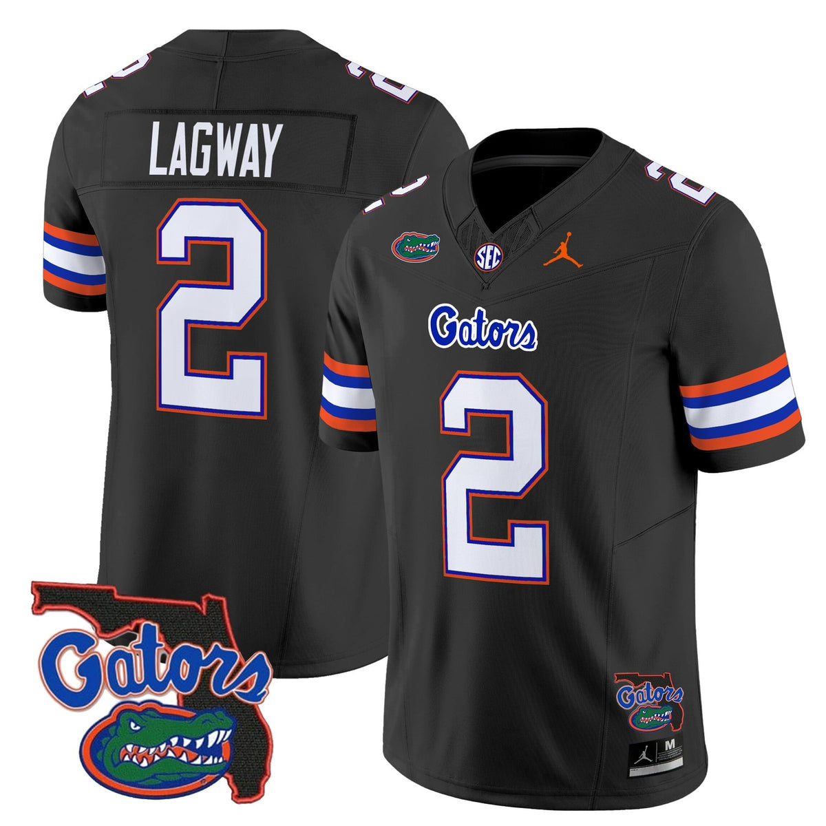 Men's Florida Gators 2024 Florida Patch Vapor Limited Jersey - All Stitched