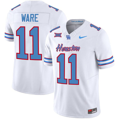 Youth's Houston Cougars 2023 Oilers Inspired Vapor Jersey - All Stitched