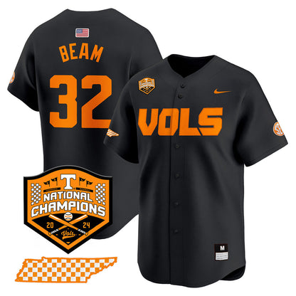 Women's Tennessee Volunteers 2024 National Champions Vapor Premier Limited Jersey V1 - All Stitched
