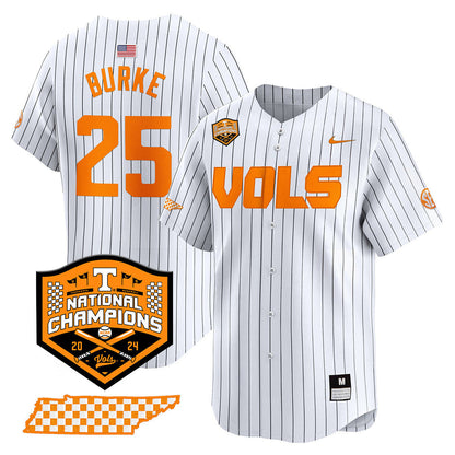 Women's Tennessee Volunteers 2024 National Champions Vapor Premier Limited Jersey V1 - All Stitched