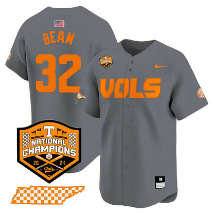 Women's Tennessee Volunteers 2024 National Champions Vapor Premier Limited Jersey V1 - All Stitched