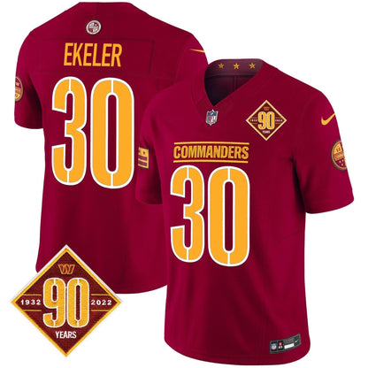 WC 90th Anniversary Patch Vapor Limited Jersey