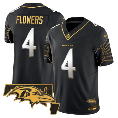 BAL Maryland Patch Gold Vapor Limited Jersey V2