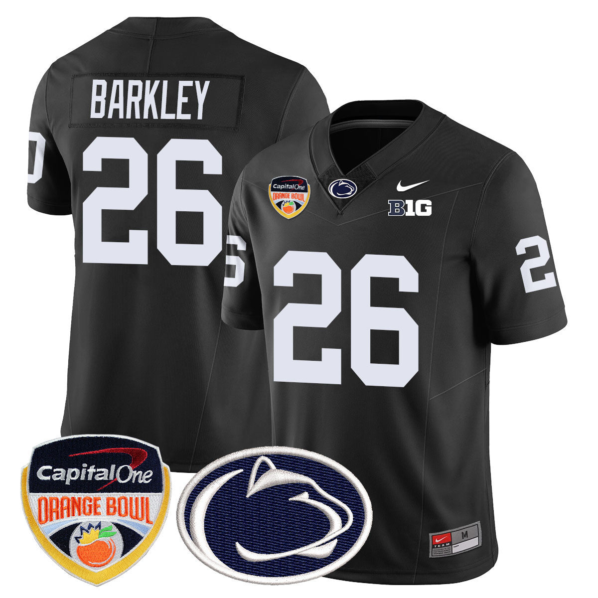 Men's Penn State Nittany Lions 2024 Orange Bowl Jersey - All Stitched