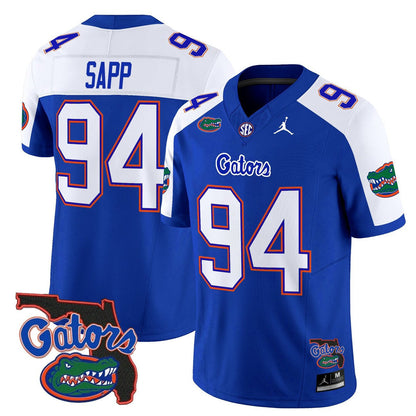 Men's Florida Gators 2025 Florida Patch Vapor Limited Jersey - All Stitched