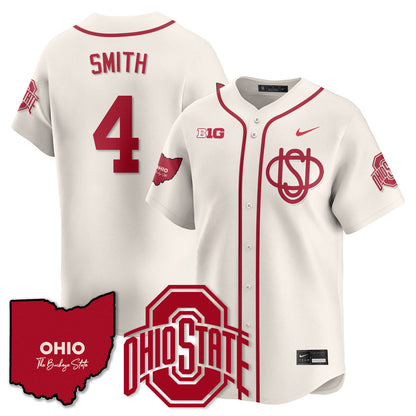 Women's Ohio State Buckeyes 2025 Wordmark Jersey - All Stitched