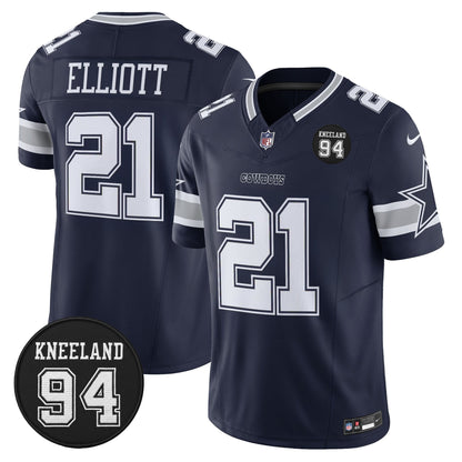 DAL #94 Marshawn Kneeland Memorial Patch Vapor Limited Jersey