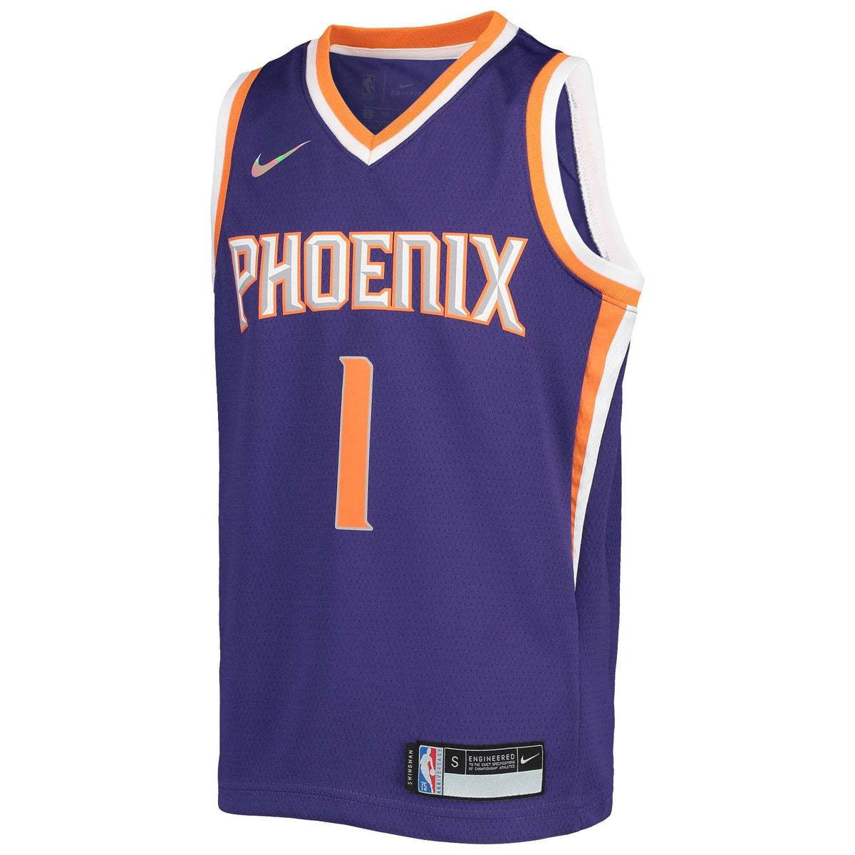 Devin Booker Phoenix Suns Nike Purple Icon Edition Swingman Jersey