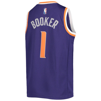 Devin Booker Phoenix Suns Nike Purple Icon Edition Swingman Jersey