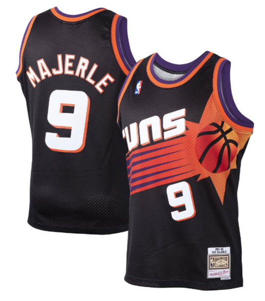 Men's Phoenix Suns Dan Marjerle Mitchell & Ness Black Hardwood Classics Swingman Jersey