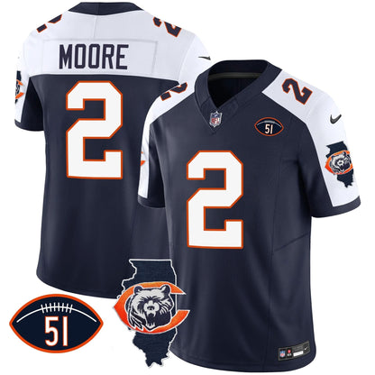 CHI Throwback Illinois Patch Vapor Jersey