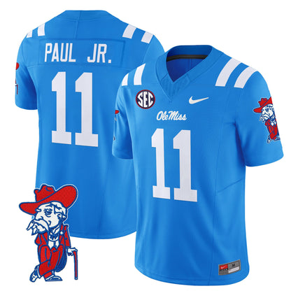 Men's Ole Miss Rebels 2024 Vapor Limited Jersey V2 - All Stitched