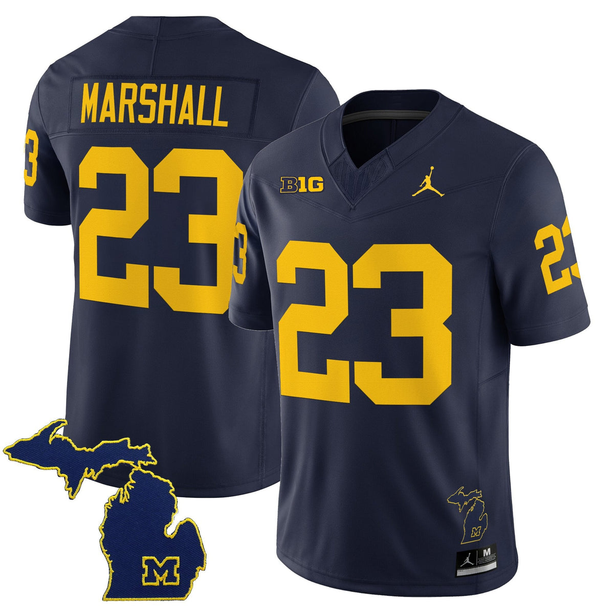 Men's Michigan Wolverines 2025 Vapor Limited Jersey V2 - All Stitched