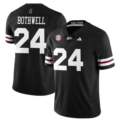 Women's Mississippi State Football "Darkness" Limited Jersey - All Stitched