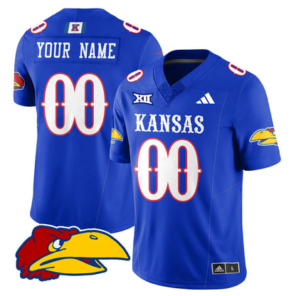 Men's Kansas Jayhawks Football 2025 Limited Jersey - All Stitched