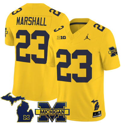 Men's Michigan Wolverines 2025 Vapor Limited Jersey - All Stitched