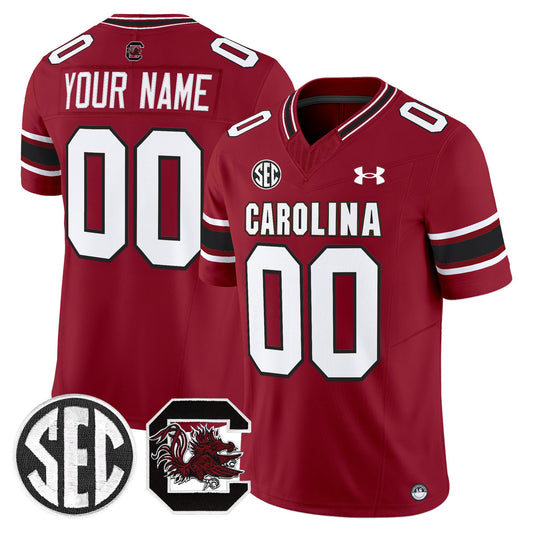 South Carolina Gamecocks 2025 Vapor Limited Custom Jersey - All Stitched