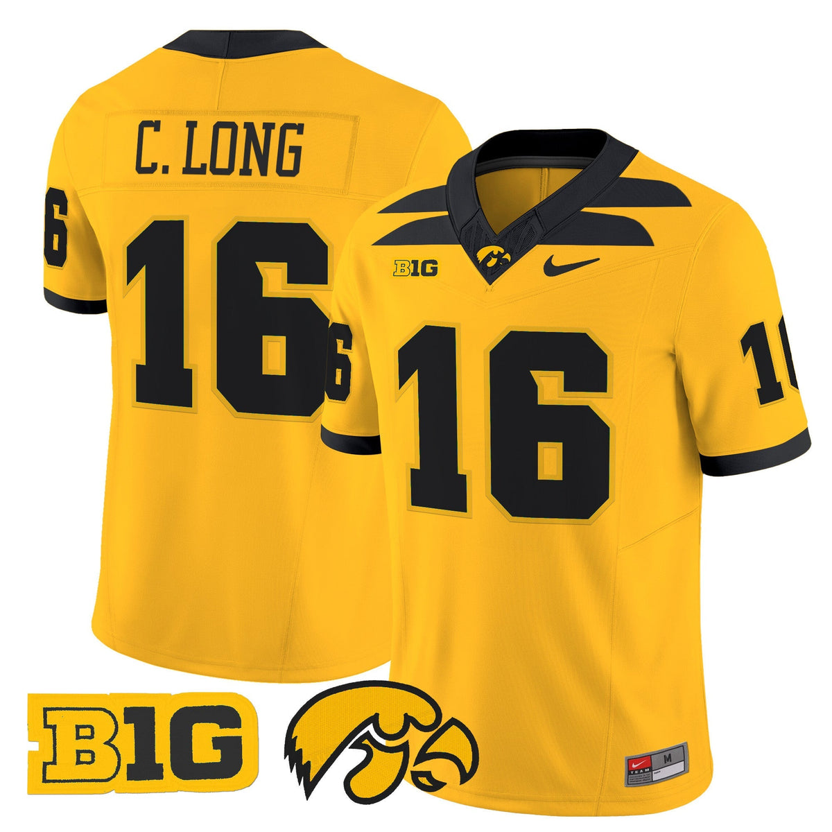 Men's Iowa Hawkeyes 2025 Vapor Limited Jersey - All Stitched