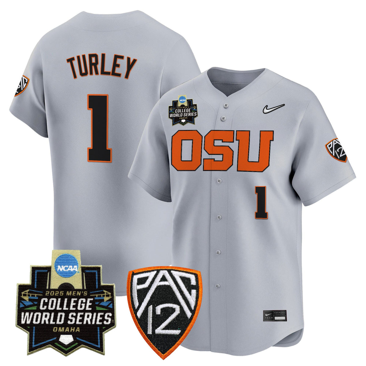 Youth's Oregon State Beavers 2025 World Series Vapor Premier Limited Jersey - All Stitched