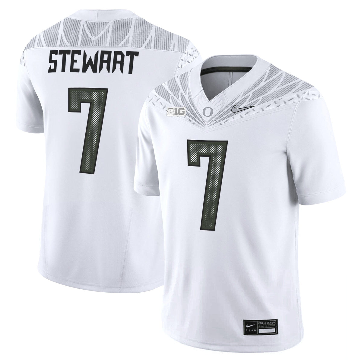 Women's Oregon Ducks 2025 Vapor Limited Jersey V2 - All Stitched