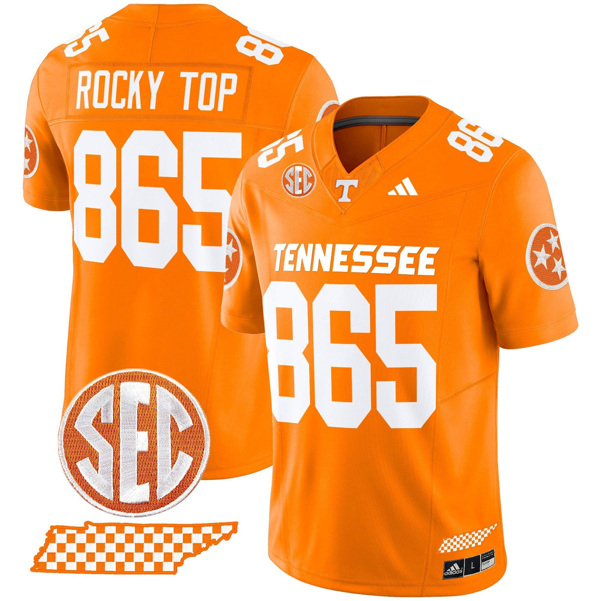 Men's Tennessee Volunteers 2025 Vapor Limited Jersey V2 - All Stitched