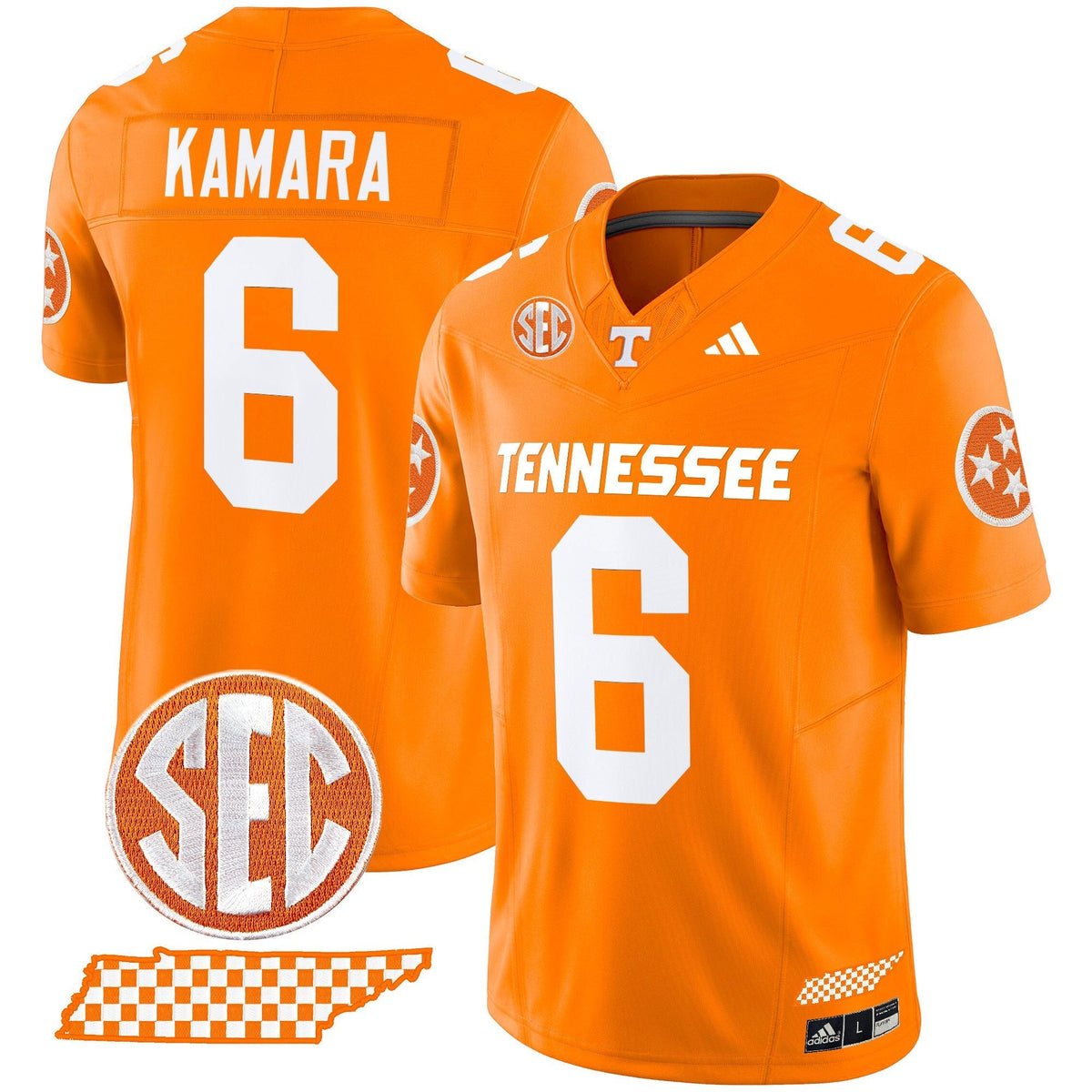 Men's Tennessee Volunteers 2025 Vapor Limited Jersey V2 - All Stitched