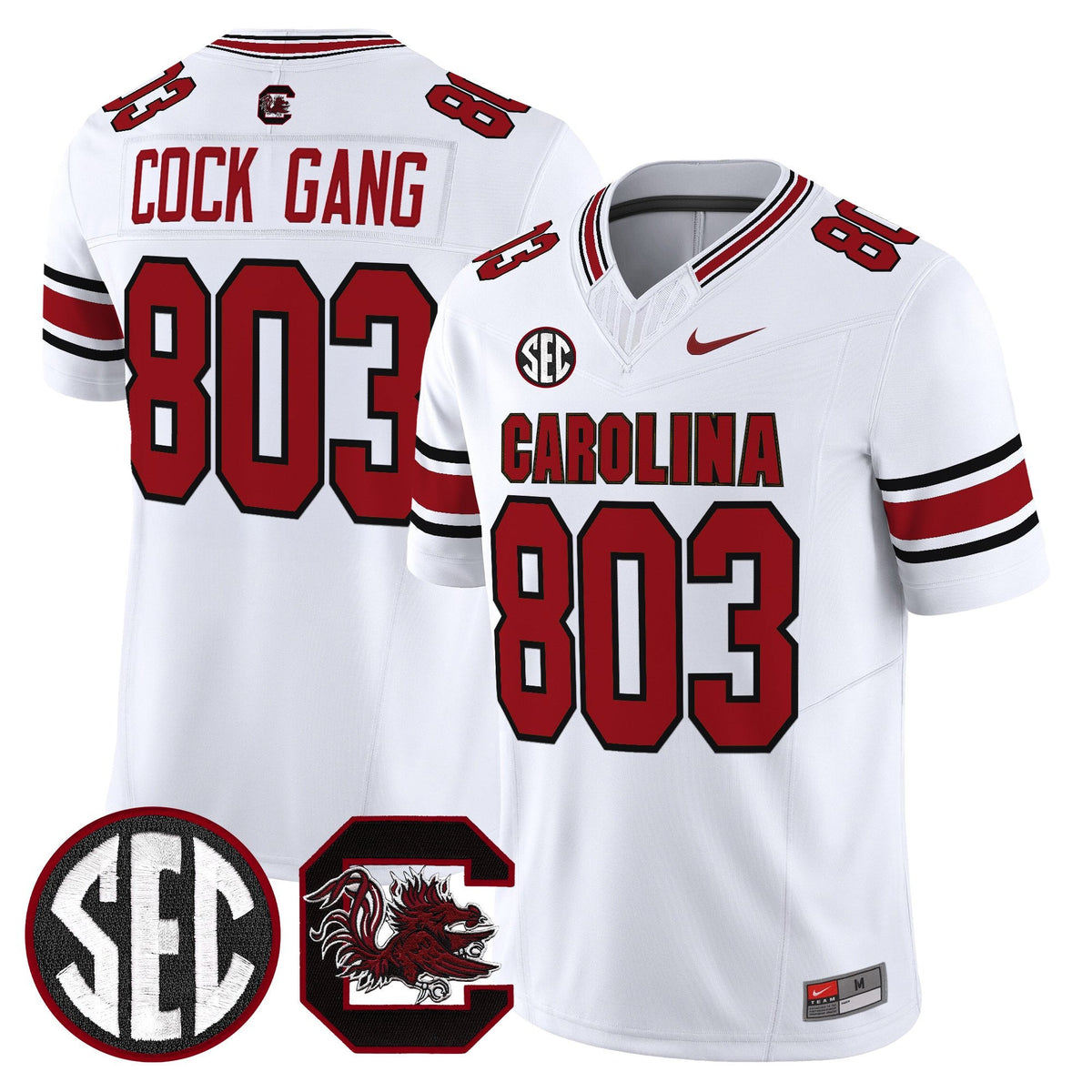 Men's South Carolina Gamecocks 'Rebrand 2026' Vapor Limited Jersey - All Stitched