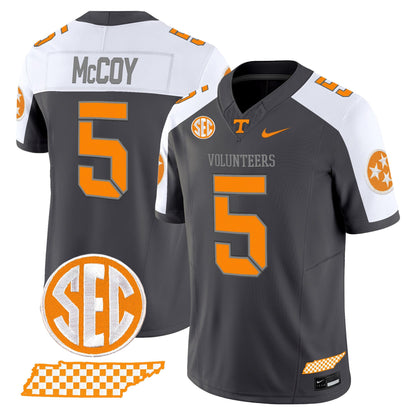 Men's Tennessee Volunteers 2025 'Smokey Grey Series' Vapor Limited Jersey V2 - All Stitched