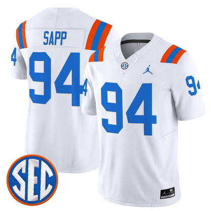 Men's Florida Gators '1960s Throwback' Vapor Limited Jersey - All Stitched