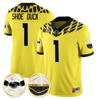 Women's Oregon Ducks 2025 "Shoe Duck" Jersey - All Stitched