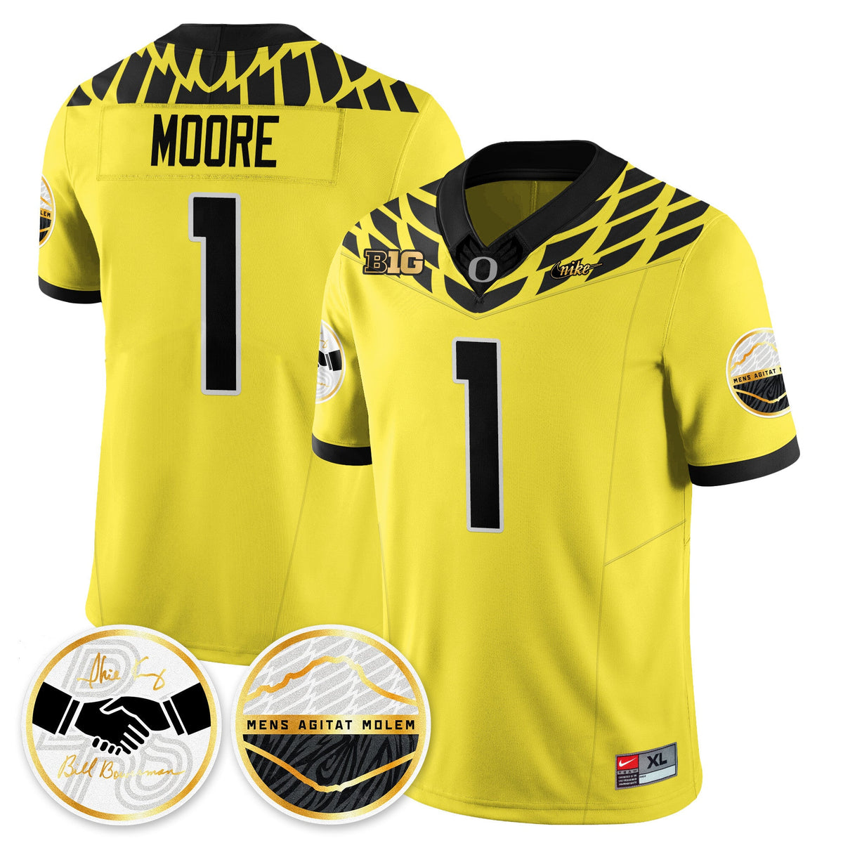 Women's Oregon Ducks 2025 "Shoe Duck" Jersey - All Stitched
