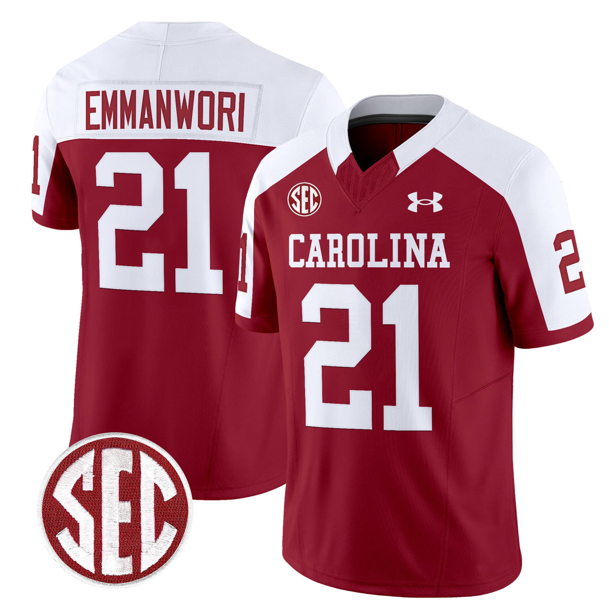 Men's South Carolina Gamecocks 1980 Throwback Vapor Limited Jersey - All Stitched
