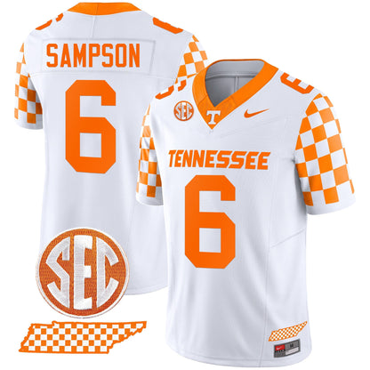 Men's Tennessee Volunteers 2024 Checkerboard Vapor Limited Jersey - All Stitched