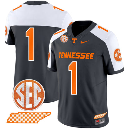 Men's Tennessee Volunteers 2024 Checkerboard Vapor Limited Jersey - All Stitched