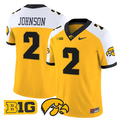 Men's Iowa Hawkeyes 2024 Vapor Limited Jersey - All Stitched