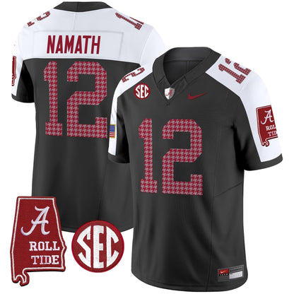 Men's Alabama Crimson Tide Pro Combat Vapor Limited Jersey - All Stitched