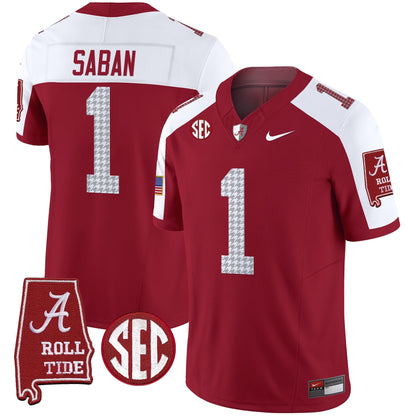 Men's Alabama Crimson Tide Pro Combat Vapor Limited Jersey - All Stitched