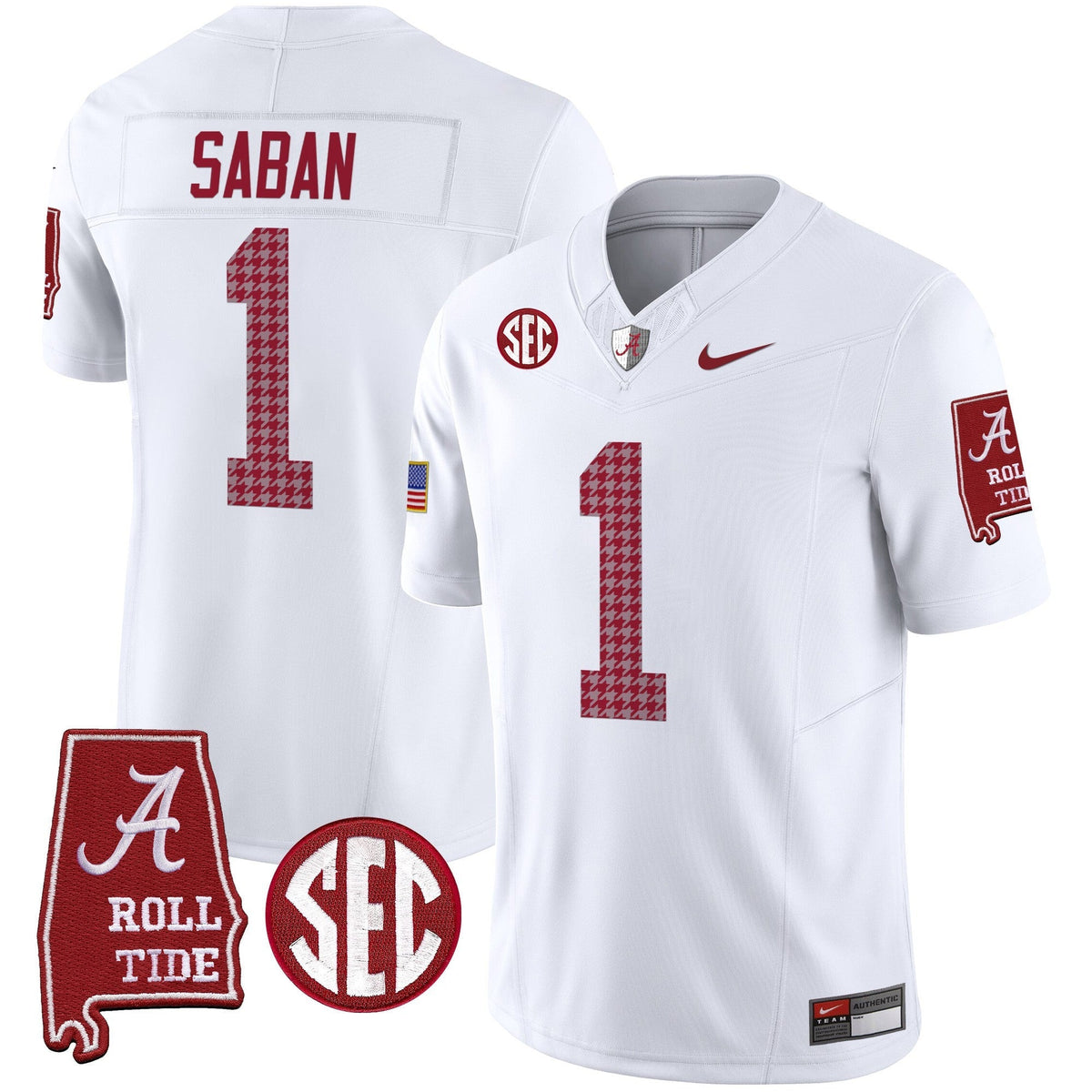 Men's Alabama Crimson Tide Pro Combat Vapor Limited Jersey - All Stitched