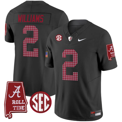 Men's Alabama Crimson Tide Pro Combat Vapor Limited Jersey - All Stitched