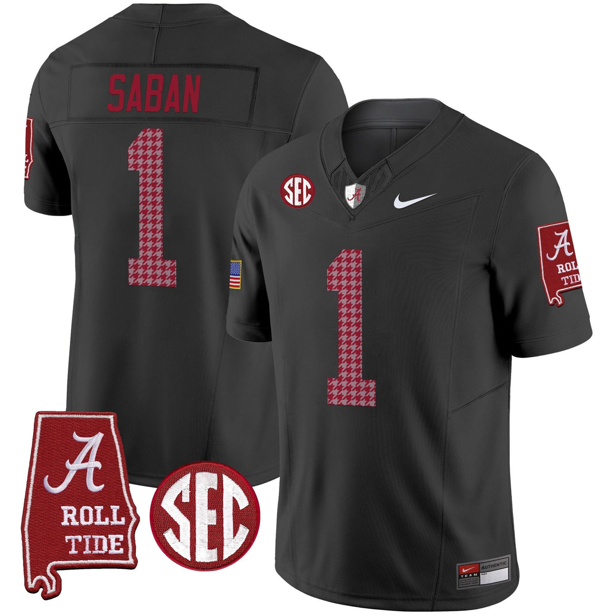 Men's Alabama Crimson Tide Pro Combat Vapor Limited Jersey - All Stitched
