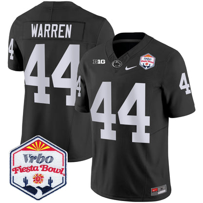 Men's Penn State Nittany Lions 2024 The Fiesta Bowl Patch Vapor Limited Jersey - All Stitched