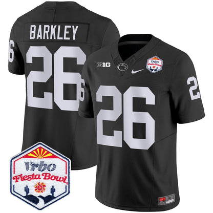 Men's Penn State Nittany Lions 2024 The Fiesta Bowl Patch Vapor Limited Jersey - All Stitched