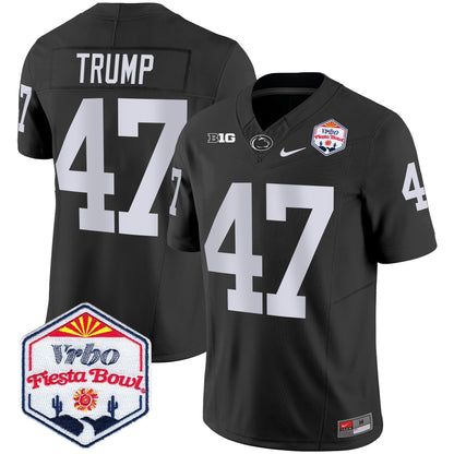 Men's Penn State Nittany Lions 2024 The Fiesta Bowl Patch Vapor Limited Jersey - All Stitched
