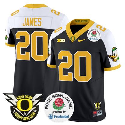 Men's Oregon Ducks 2024 Rose Bowl Vapor Limited Jersey - All Stitched